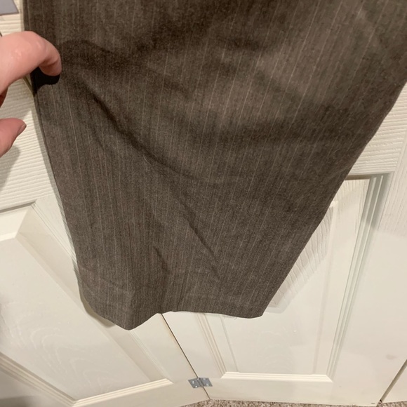NWT Access Brown Striped Pants Size 8. - Picture 4 of 6